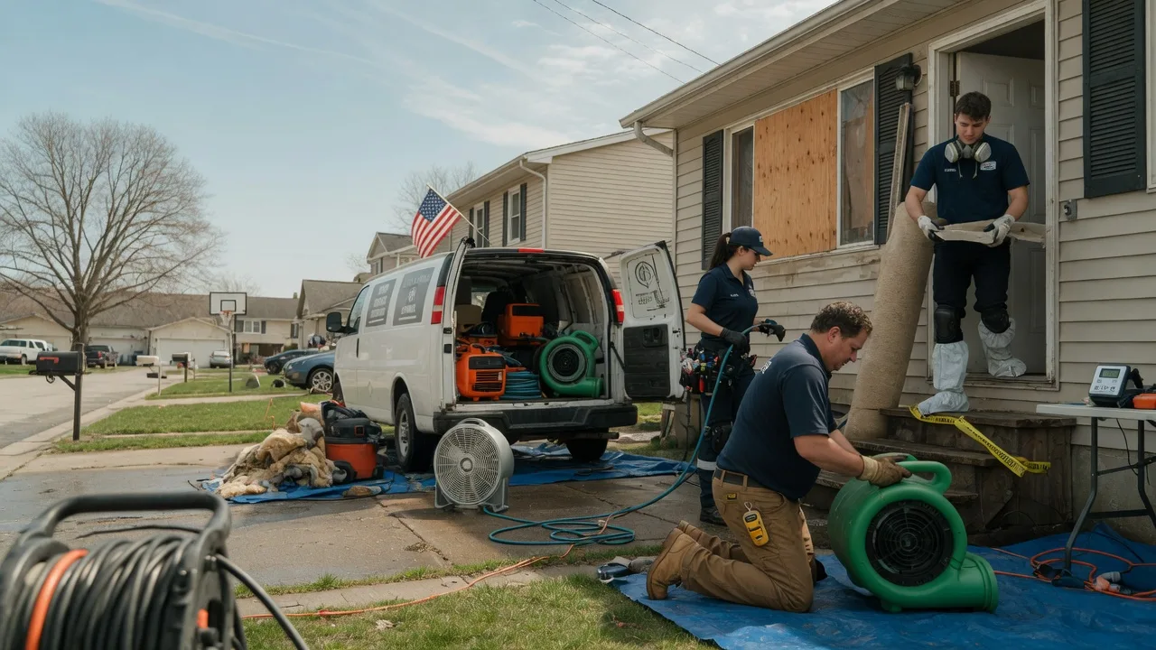 Water Damage Restoration in Midway, TN near me